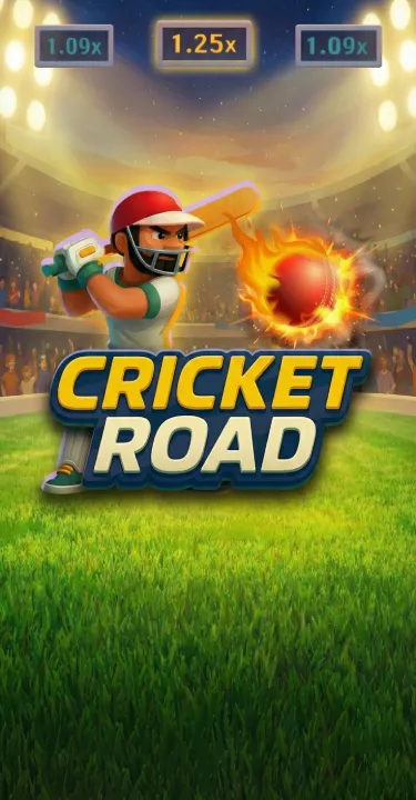 Pop up cricket road